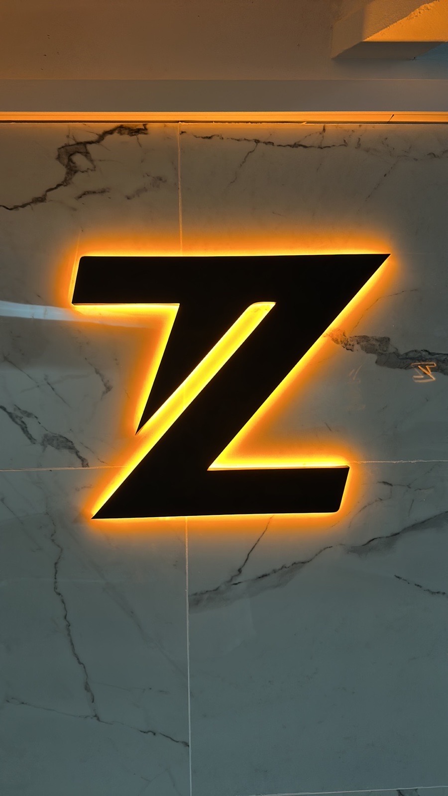 Rótulo de neón Terminal Zero